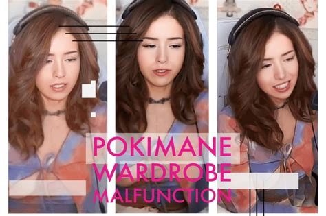 pokimane nude slip|Pokimane Boob Nipple Slip Accidental Twitch Video